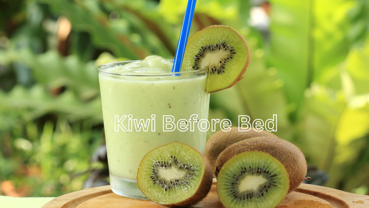 Is It Good to Eat Kiwi Before Bed? 1 kiwi before bed
