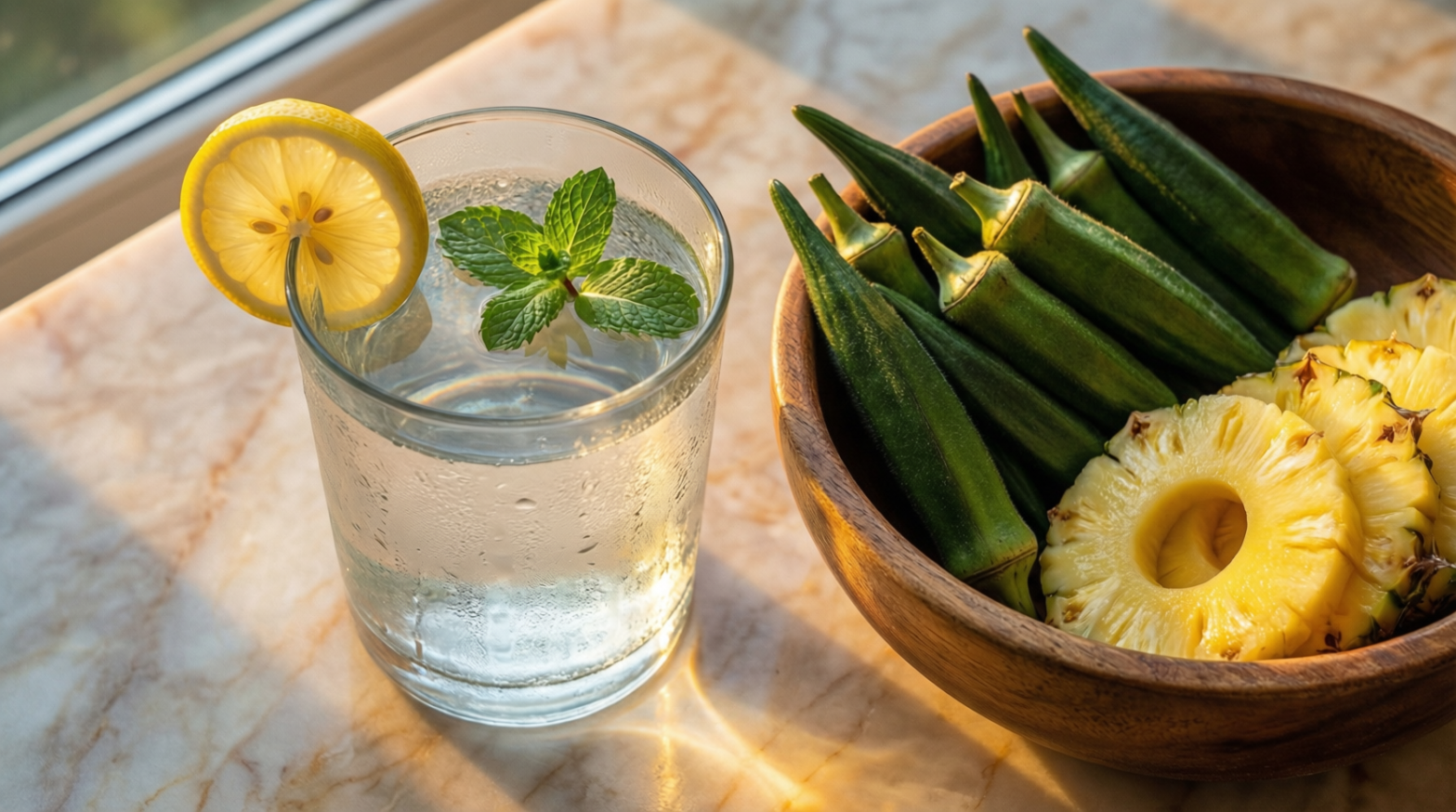 okra water for labor